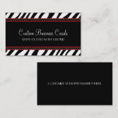 Tierdruck-Punkt Visitenkarte (Vorne/Hinten)