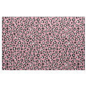 Tierdruck, rosa Leopard, Geparden, Herz Stoff (Fat Quarter (45,7 x 55,9 cm))