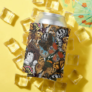 Tierdruck. Schmetterlingsflügel. Dosenkühler