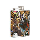 Tierdruck. Schmetterlingsflügel. Flachmann (Rechts)