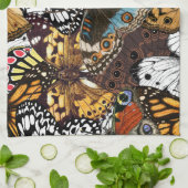 Tierdruck. Schmetterlingsflügel. Geschirrtuch (Gefaltet)