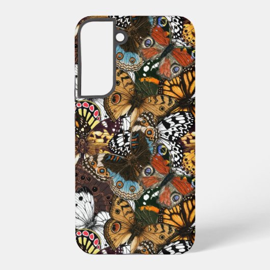 Tierdruck. Schmetterlingsflügel. Samsung Galaxy Hülle (Rückseite)