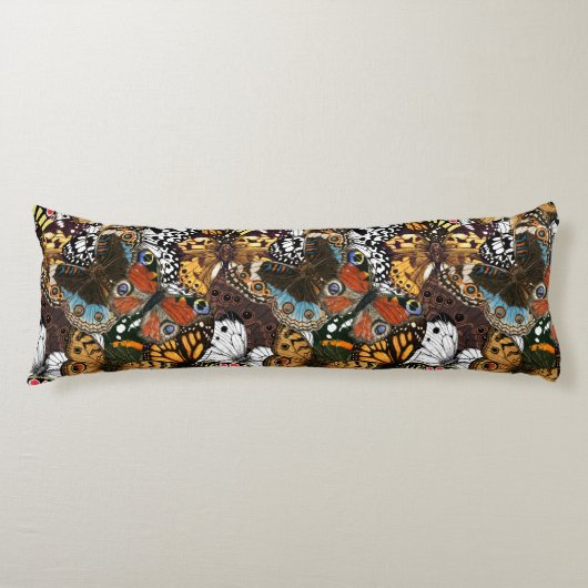 Tierdruck. Schmetterlingsflügel. Seitenschläferkissen (Vorderseite)