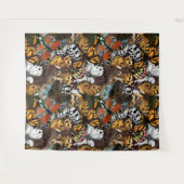 Tierdruck. Schmetterlingsflügel. Wandteppich (Vorderseite (Horizontal))