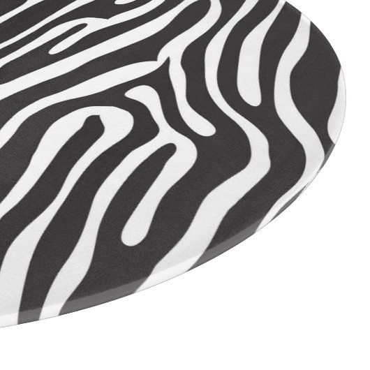 Tierdruck Schneidebrett (Ecke)