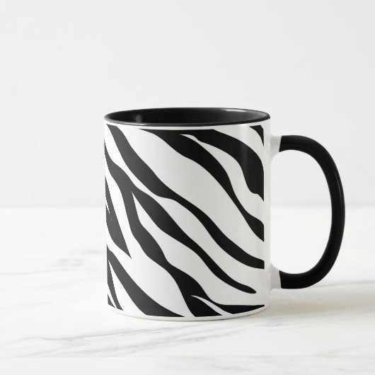 Tierdruck - Zebra Tasse (Rechts)