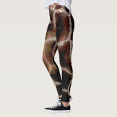 Tierdruckbraun Leggings (Links)