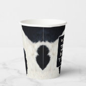 Tierdrucke Birthday Paper Cup Holly Cow Pappbecher (Rechts)