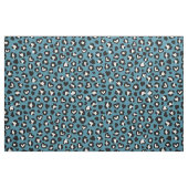 Tierdrucke, Blauer Leopard, Geparden, Herz Stoff (Fat Quarter (45,7 x 55,9 cm))