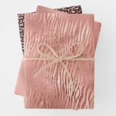 Tierdrucke Geschenkpapier Set (Beispiel)