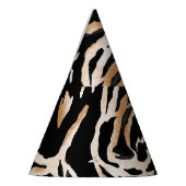 Tierdrucke: Leopard Zebra Tiger Partyhütchen (Links)