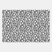 Tierdrucke, Tiger, Giraffe und Geparden  Geschenkpapier Set (Vorderseite 3)