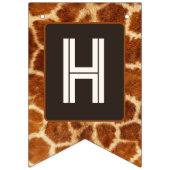 TierdruckGiraffe Geburtstagsbanner Wimpelkette (Zweite Fahne)