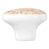 TIERDRUCKLEOPARD ABSTRAKTER KUNSTSTOM KERAMIKKNAUF (Seitenansicht)