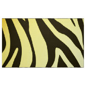 Tierdruckmuster des gelben Zebra Stoff (Fat Quarter (45,7 x 55,9 cm))