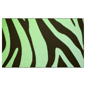 Tierdruckmuster des grünen Zebra Stoff (Fat Quarter (45,7 x 55,9 cm))