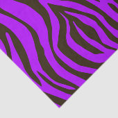 Tierdruckmuster des lila Zebra Seidenpapier (Ausschnitt)