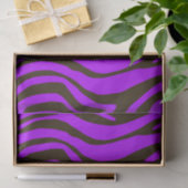 Tierdruckmuster des lila Zebra Seidenpapier (Geschenk)