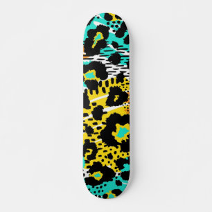 Tierdruckmuster Skateboard