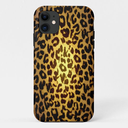 Tierdruckpelzhaut des Leopardstrahlnlichtes Case-Mate iPhone Hülle (Rückseite)