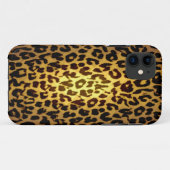 Tierdruckpelzhaut des Leopardstrahlnlichtes Case-Mate iPhone Hülle (Rückseite (Horizontal))