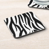 Tierdruckzebra-Muster Untersetzer (Linke Seite)