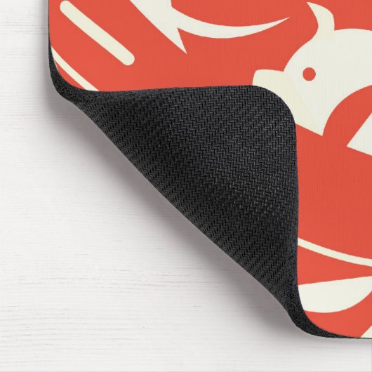 Tiere abstraktes Mousepad (Ecke)