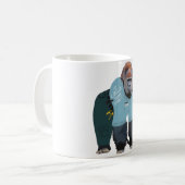 Tiere als Zookeepers Kaffeetasse (Vorderseite Links)