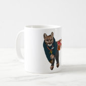 Tiere als Zookeepers Kaffeetasse (Vorderseite Links)