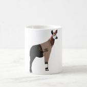 Tiere als Zookeepers Kaffeetasse (Mittel)