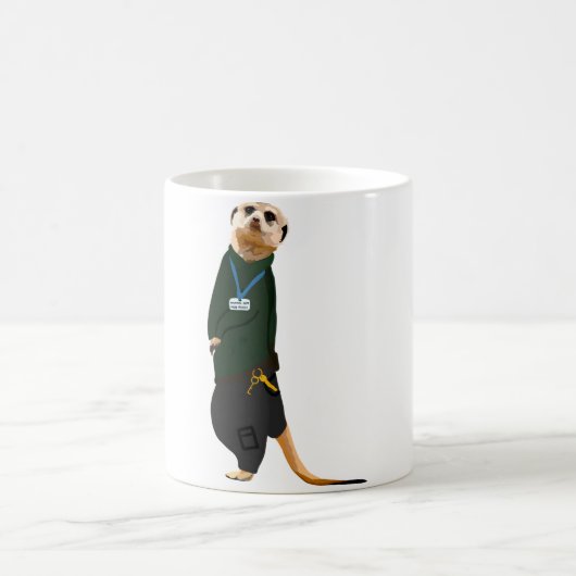 Tiere als Zookeepers Kaffeetasse (Mittel)