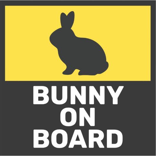 Tiere an Bord Aufkleber (Vorderseite)