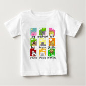 Tiere auf Parade-T-Shirts und Geschenken Baby T-shirt (Vorderseite)