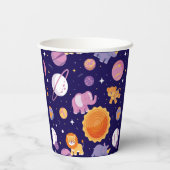 Tiere auf Party-Cups Pappbecher (Rückseite)