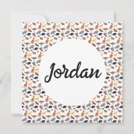 Tiere aus Australien Aussie Wildlife Einladung