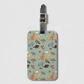 Tiere aus Australien Aussie Wildlife Gepäckanhänger (Vorderseite Vertikal)