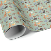 Tiere aus Australien Aussie Wildlife Geschenkpapier (Rolleneckpunkt)