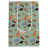 Tiere aus Australien Aussie Wildlife Mittlere Geschenktüte (Rückseite)