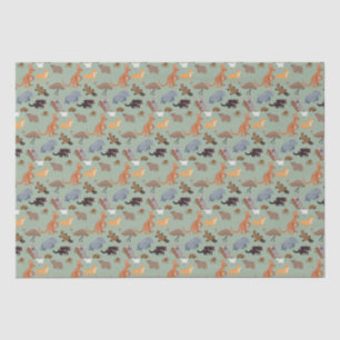 Tiere aus Australien Aussie Wildlife Seidenpapier