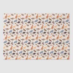 Tiere aus Australien Aussie Wildlife Seidenpapier