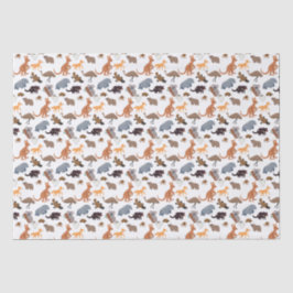 Tiere aus Australien Aussie Wildlife Seidenpapier