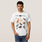 Tiere aus Australien Aussie Wildlife T - Shirt (Vorne ganz)