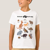 Tiere aus Australien Aussie Wildlife T - Shirt (Vorderseite)