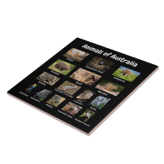 Tiere aus Australien Fliese (Seite)
