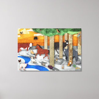 Tiere aus Tennessee Leinwanddruck