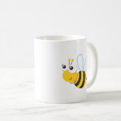 Tiere - Biene Kaffeetasse (VorderseiteRechts)