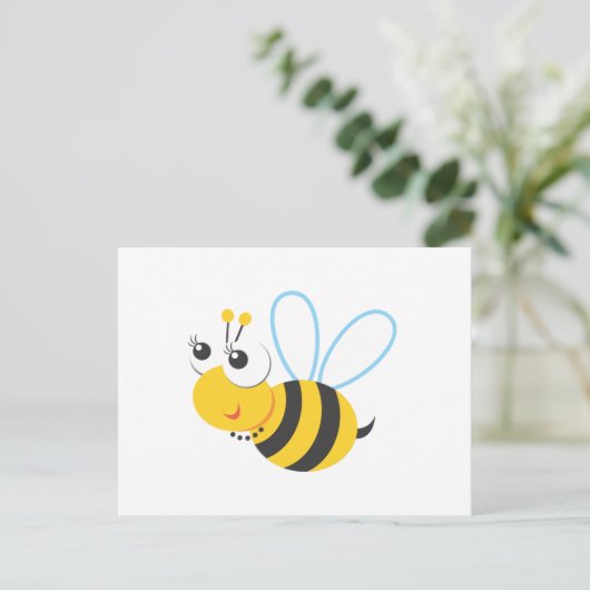 Tiere - Bienen Postkarte (Stehend Vorderseite)