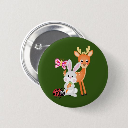 Tiere Button (Vorne & Hinten)
