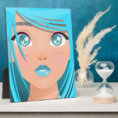 TIERE CARTOON GIRL FOTOPLATTE (Seite)