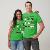 TIERE DER WELT Freunde T-Shirt (Unisex)